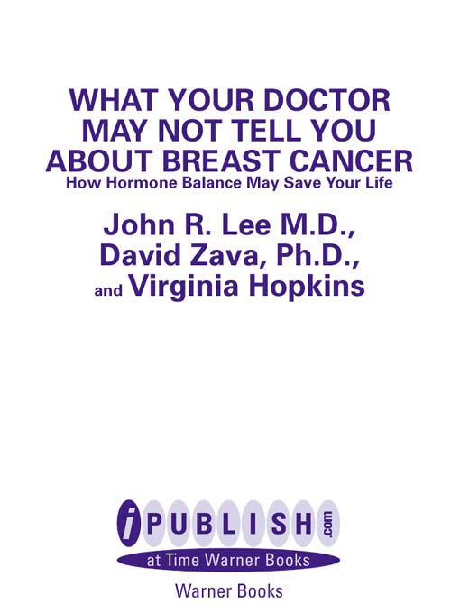 Title details for What Your Doctor May Not Tell You About Breast Cancer by John R. Lee - Wait list